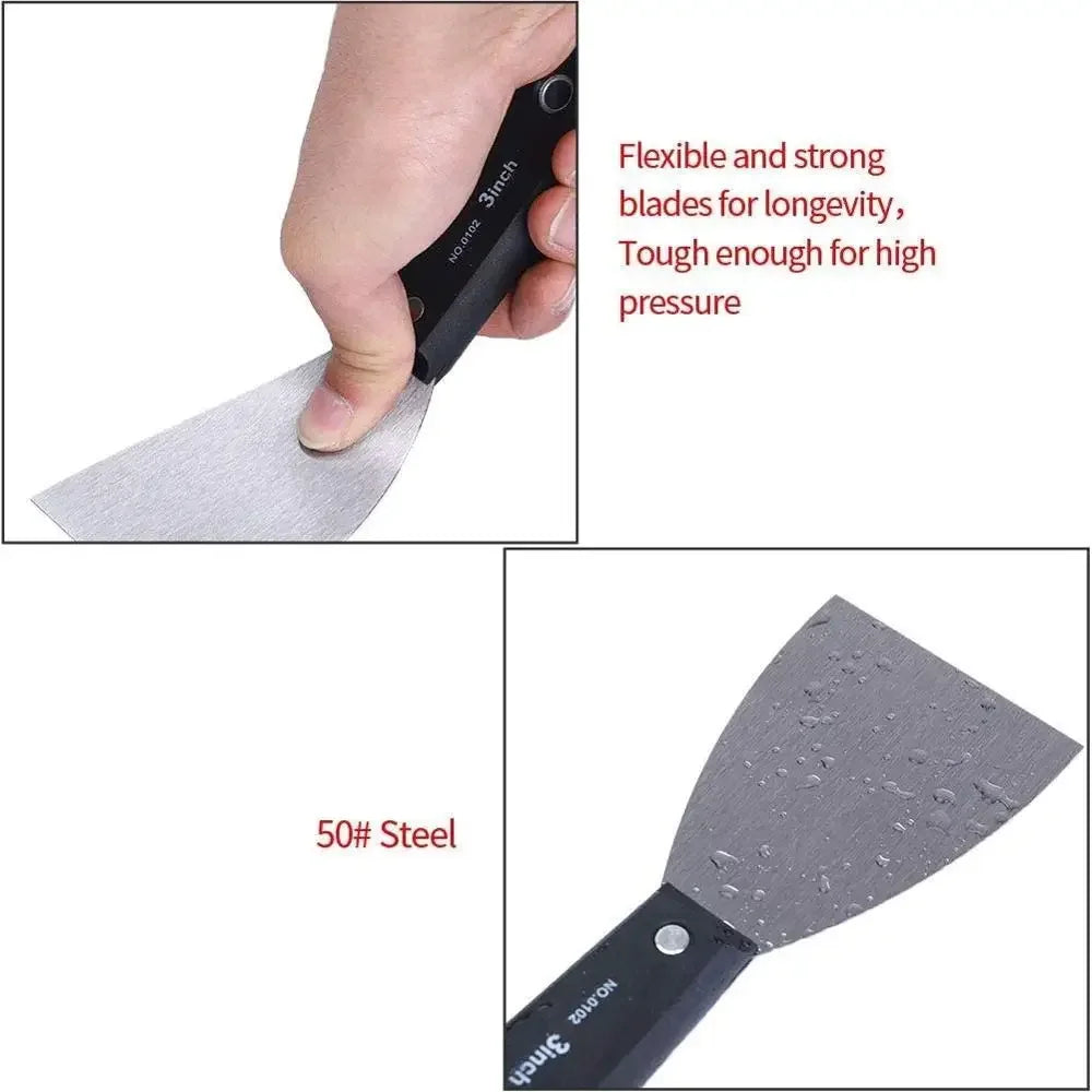 7PCS Carbon Steel Putty Knife Set