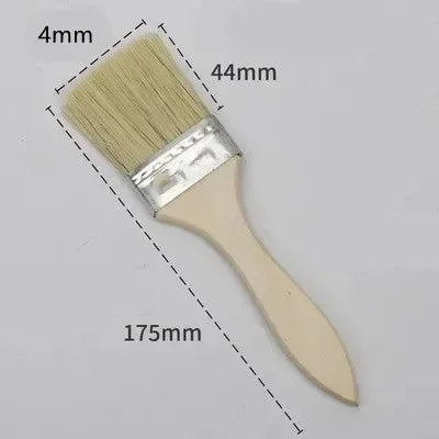 5pcs Paint Brush Set – Wooden Handle Wall & Furniture Painting Brushes