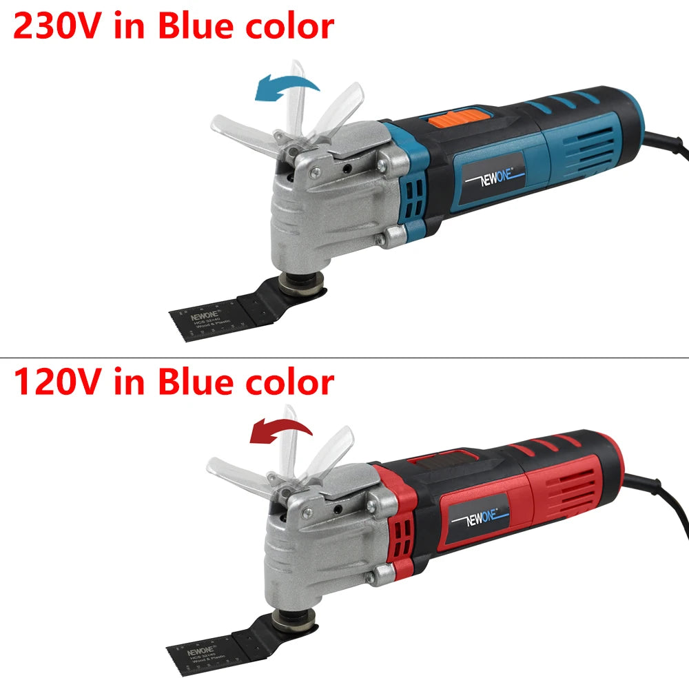 600W Quick-Change Oscillating Multi-Tool – 120V/230V Electric Saw