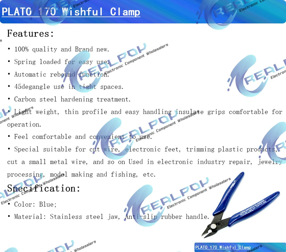 PLATO 170 Diagonal Pliers