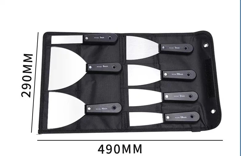 7PCS Carbon Steel Putty Knife Set