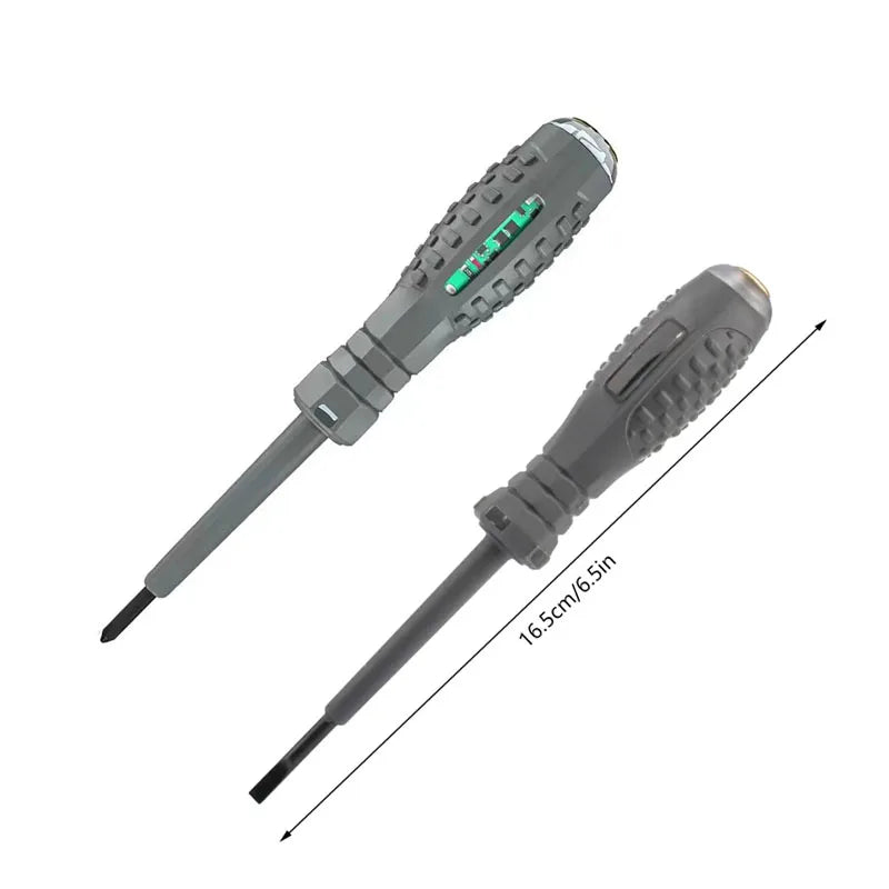 2PCS Voltage Tester Screwdriver Set 12–220V