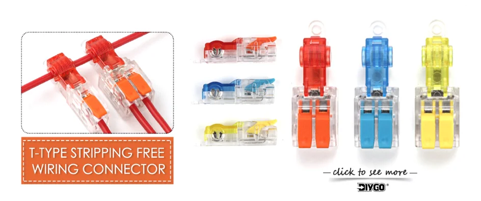 50PCS Colorful Electrical Wire Connectors – Insulated Crimp Twist Nuts