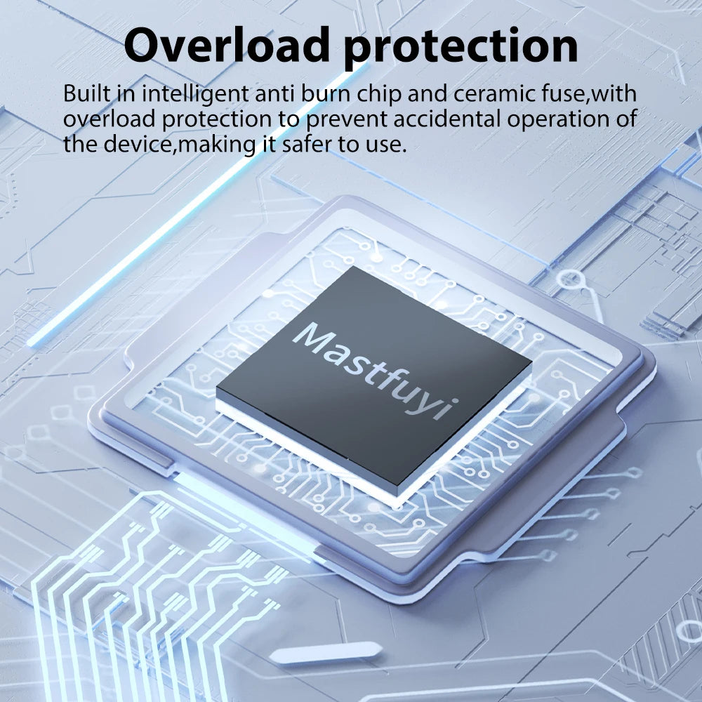 MASTFUYI Digital Multimeter – True RMS Auto-Range Volt/Amp/Ohm Tester