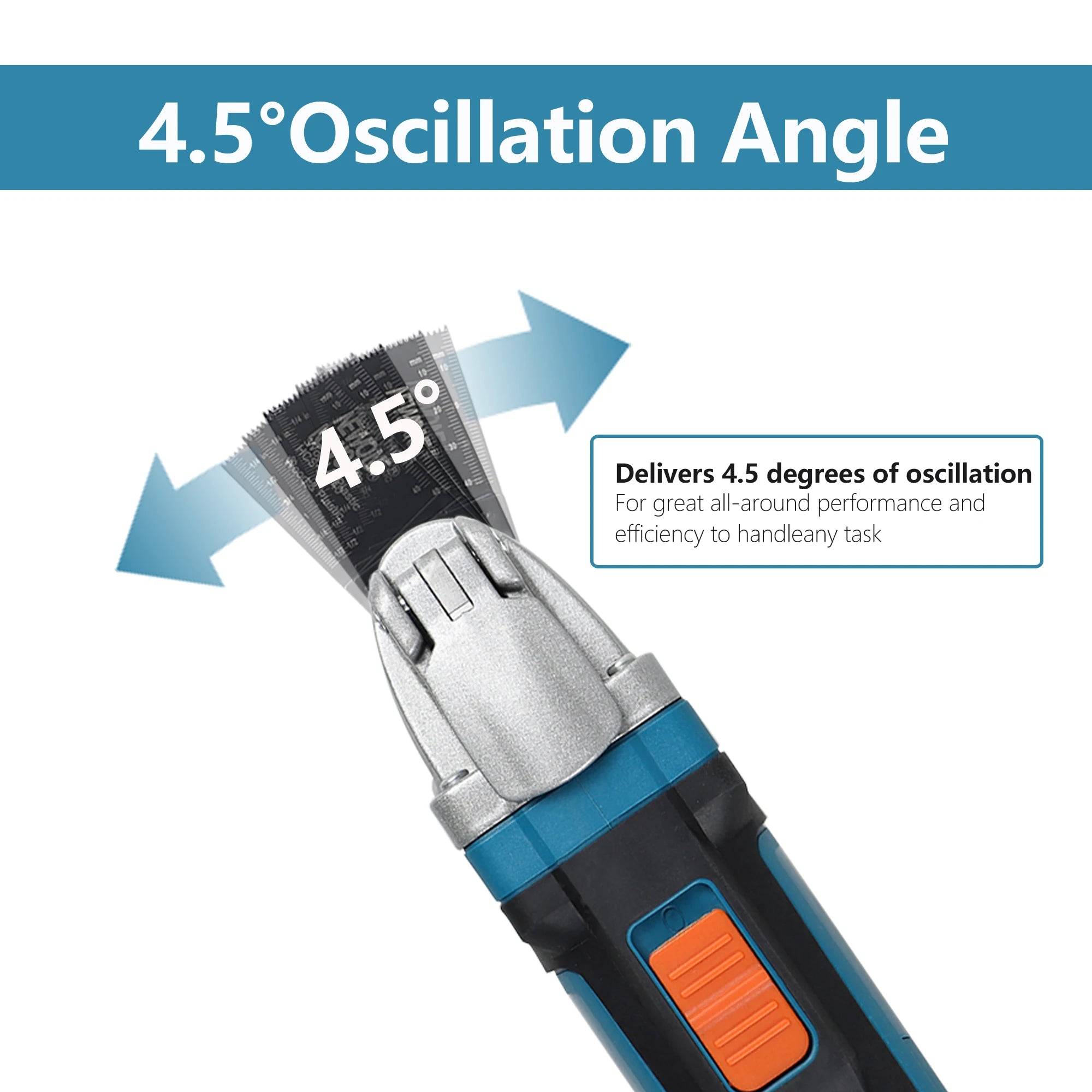 600W Quick-Change Oscillating Multi-Tool – 120V/230V Electric Saw