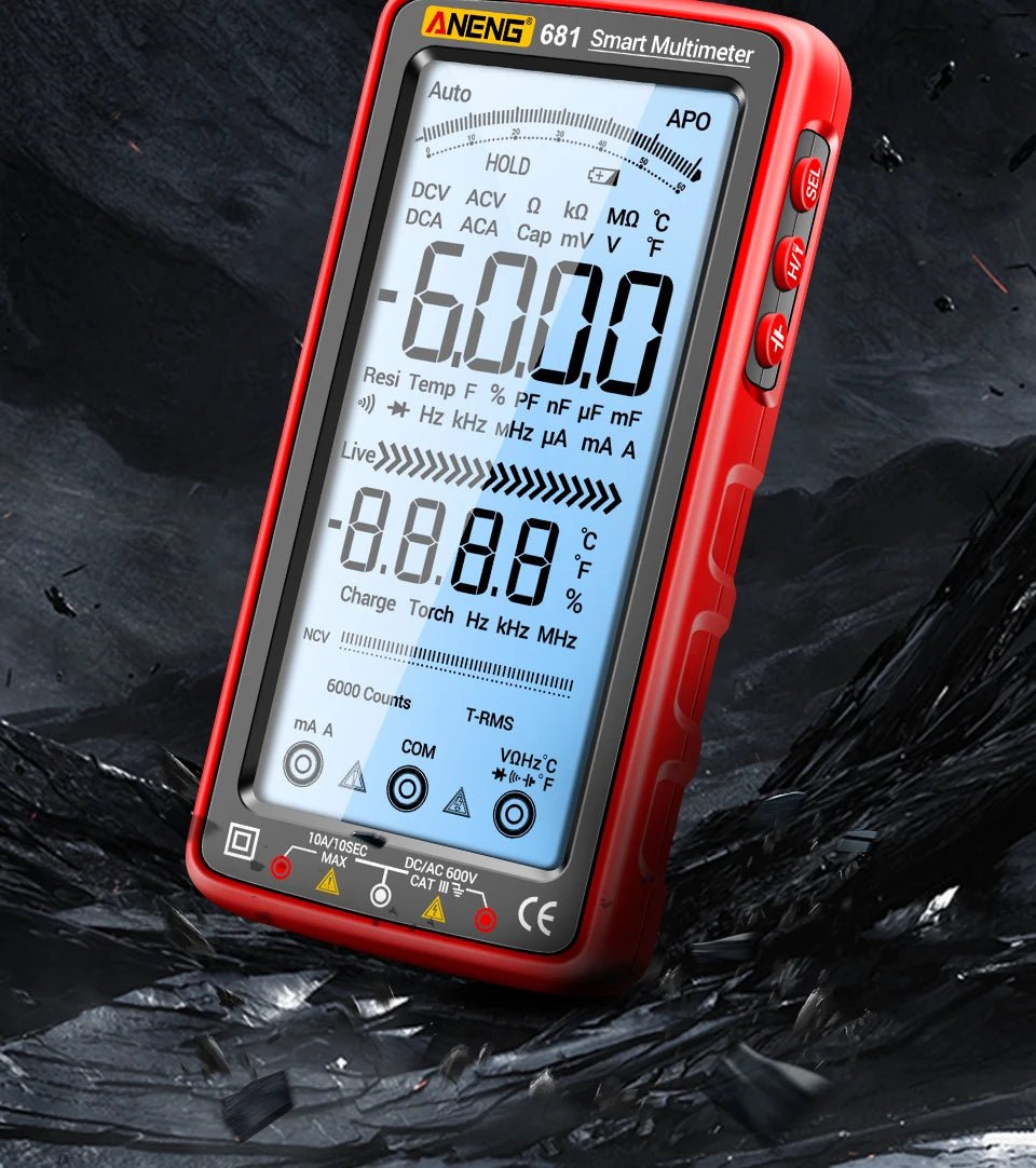 ANENG 681 Rechargeable Digital Multimeter