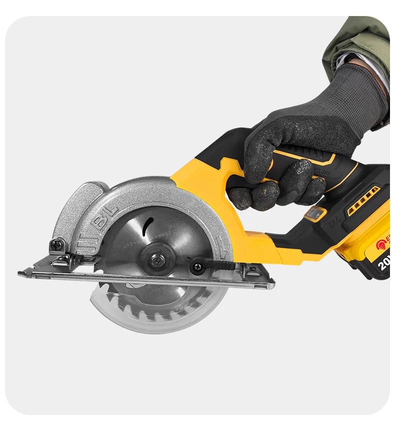 EGOD 5-Inch Brushless Circular Saw – Cordless, Fits Dewalt 20V Battery