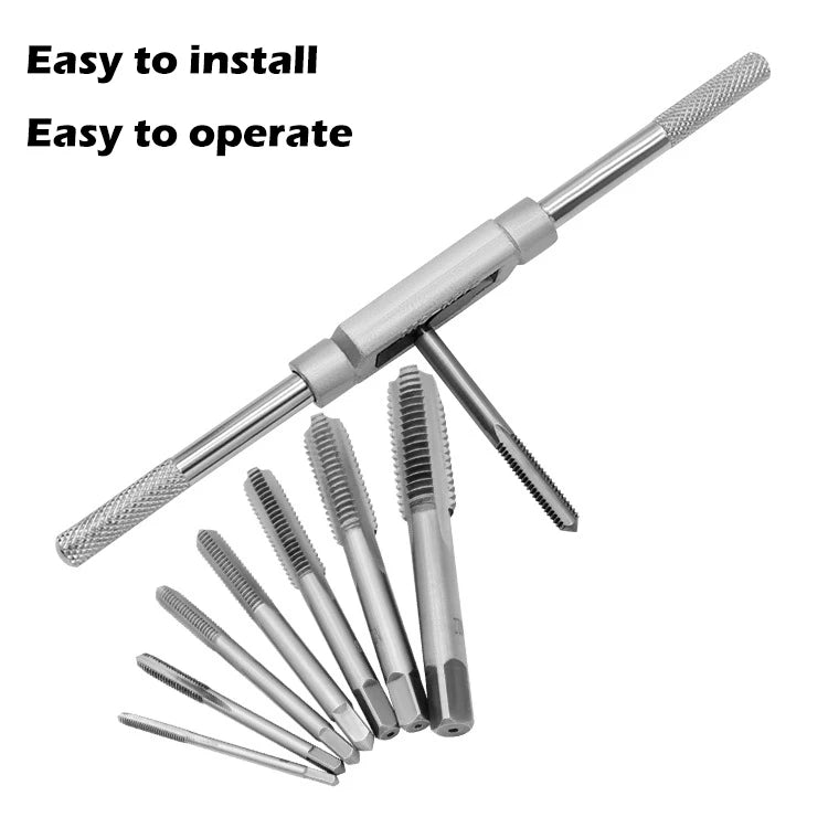 M3-M12 HSS Metric Hand Tap Set