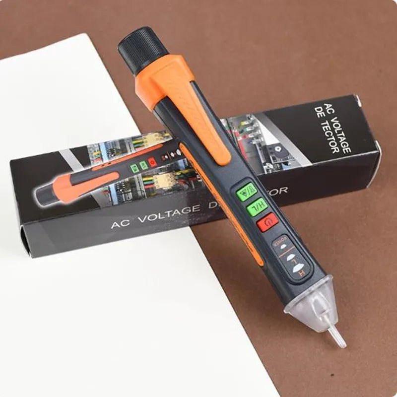 T-02A Non-Contact Voltage Detector – 12-1000V Smart Tester Pen