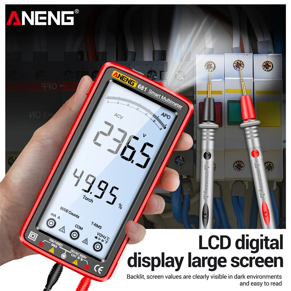 ANENG 681 Rechargeable Digital Multimeter