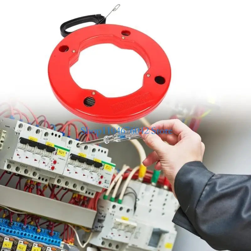 5asd Fish Tape Steel Wire Puller Electrical Wire Fish Tape Duct Rod Leads Device