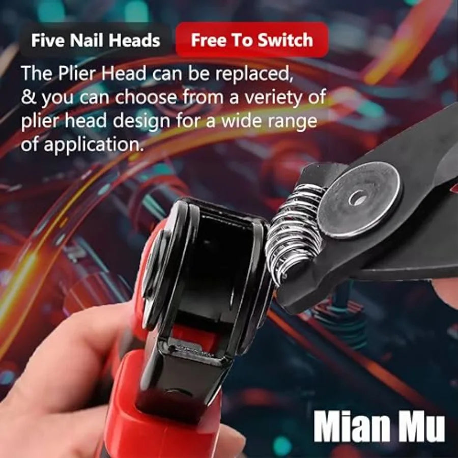 5-in-1 Multifunctional Interchangeable Plier Set