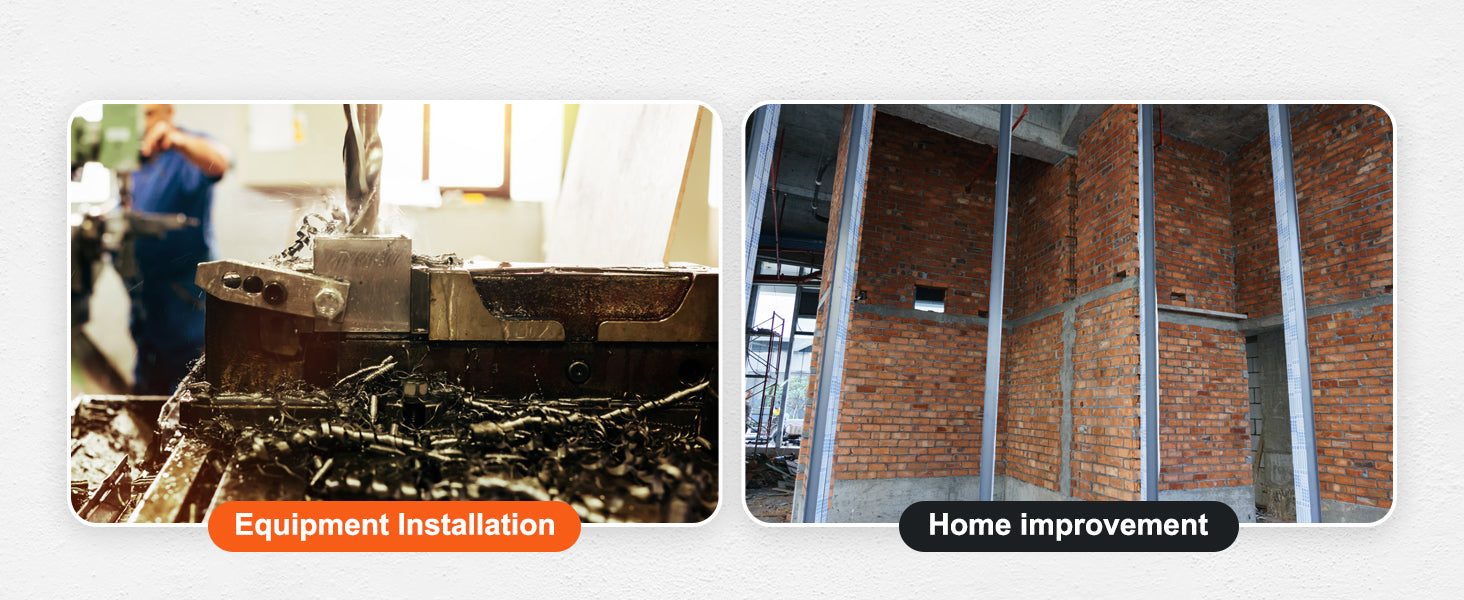 SucceBuy 1300W/1400W Magnetic Drill Press – 2" Electric Boring Machine